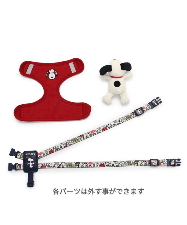 [PET PARADISE] Snoopy Dog Harness with Plush Mascot - Image 11