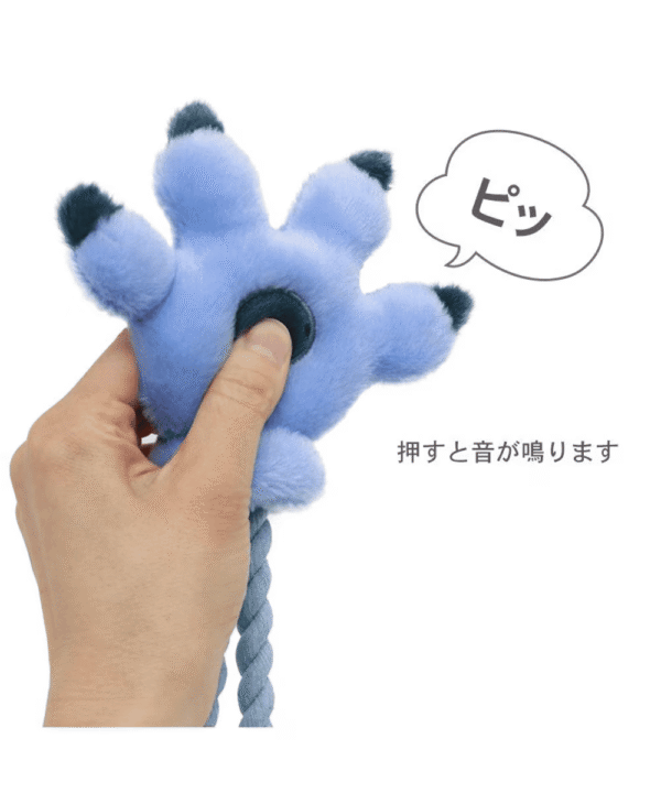 [PET PARADISE] Disney Stitch Hand Rope Toy – Squeaky Plush Dog Toy - Image 6