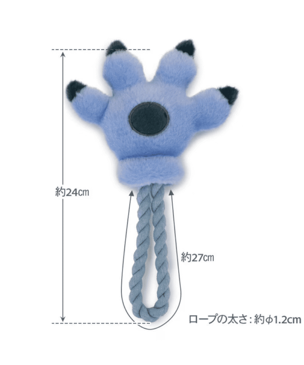 [PET PARADISE] Disney Stitch Hand Rope Toy – Squeaky Plush Dog Toy - Image 7