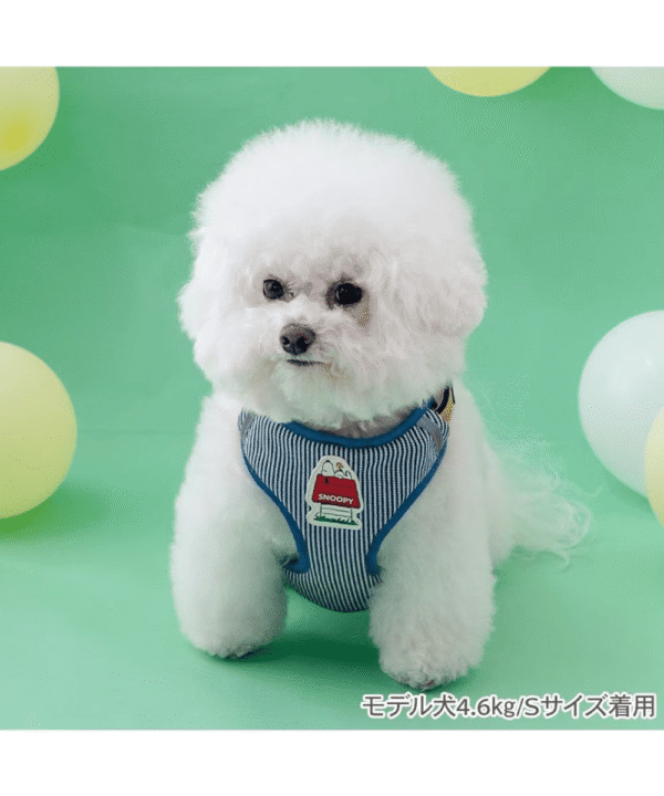 [PET PARADISE] Snoopy Dog Harness with Woodstock Plush Mascot - Image 2