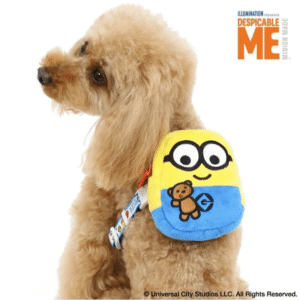 [PET PARADISE] Minions Bob Dog Harness with Plush Backpack