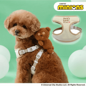 [PET PARADISE] Minions Tim Dog Harness with Plush Mascot