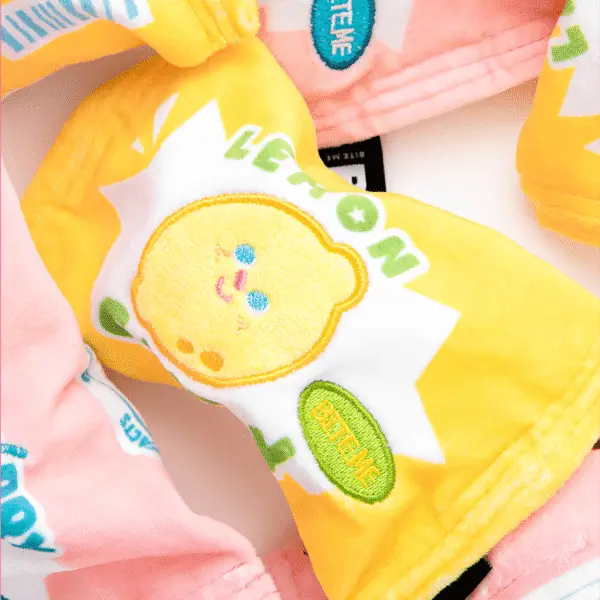 [Biteme] Crunchy Candy Ball Toy - Lemon & Cherry - Image 3