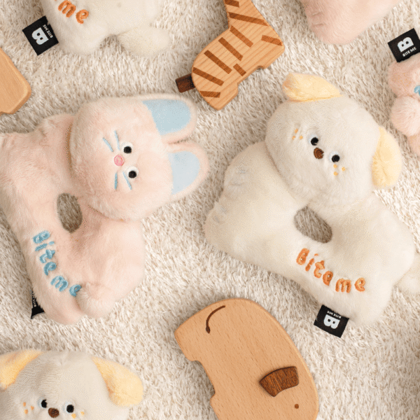 [Biteme] Runrun Rattle toy - Bunny/Puppy