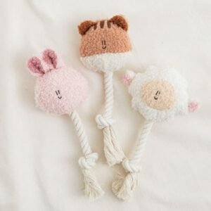 biteme-bonbon-green-furry-friends-rope-tug-toy