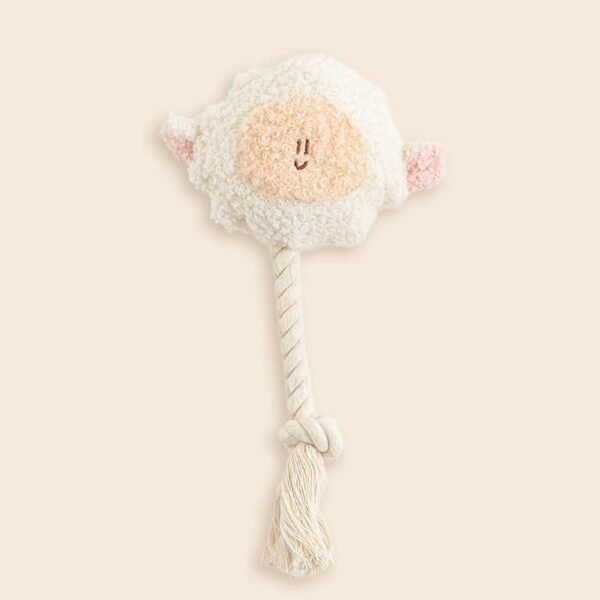 [Biteme] BonBon Green Furry Friends Rope Tug Toy - Image 4