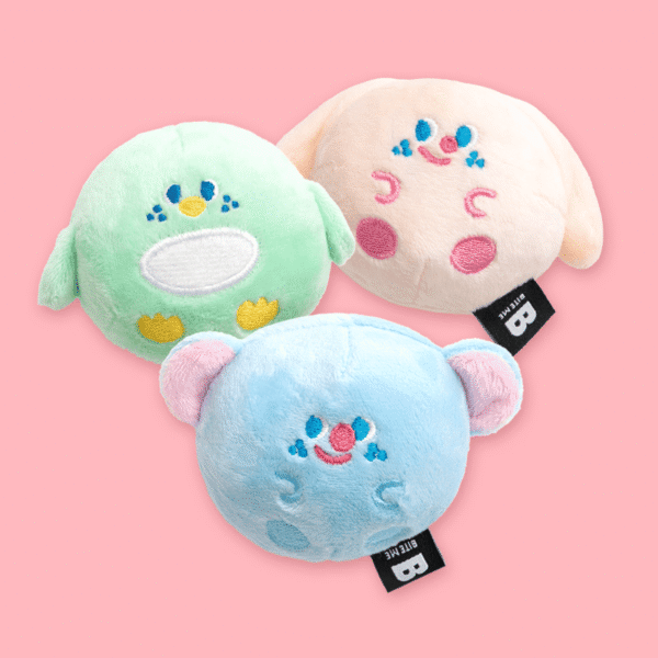 [Biteme] Fluffy Friends Multi-Pack Ball Toy (3pcs)